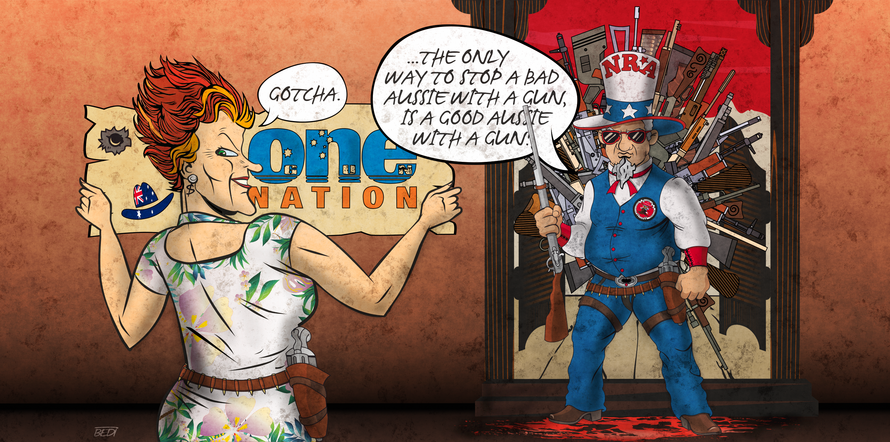I went undercover to expose the US, Australia gun lobby