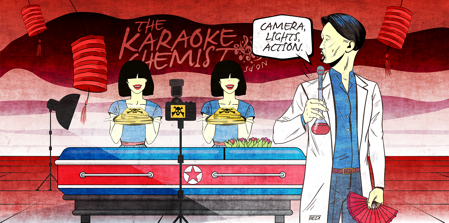 North Korea: Chemistry, a killing, and then karaoke