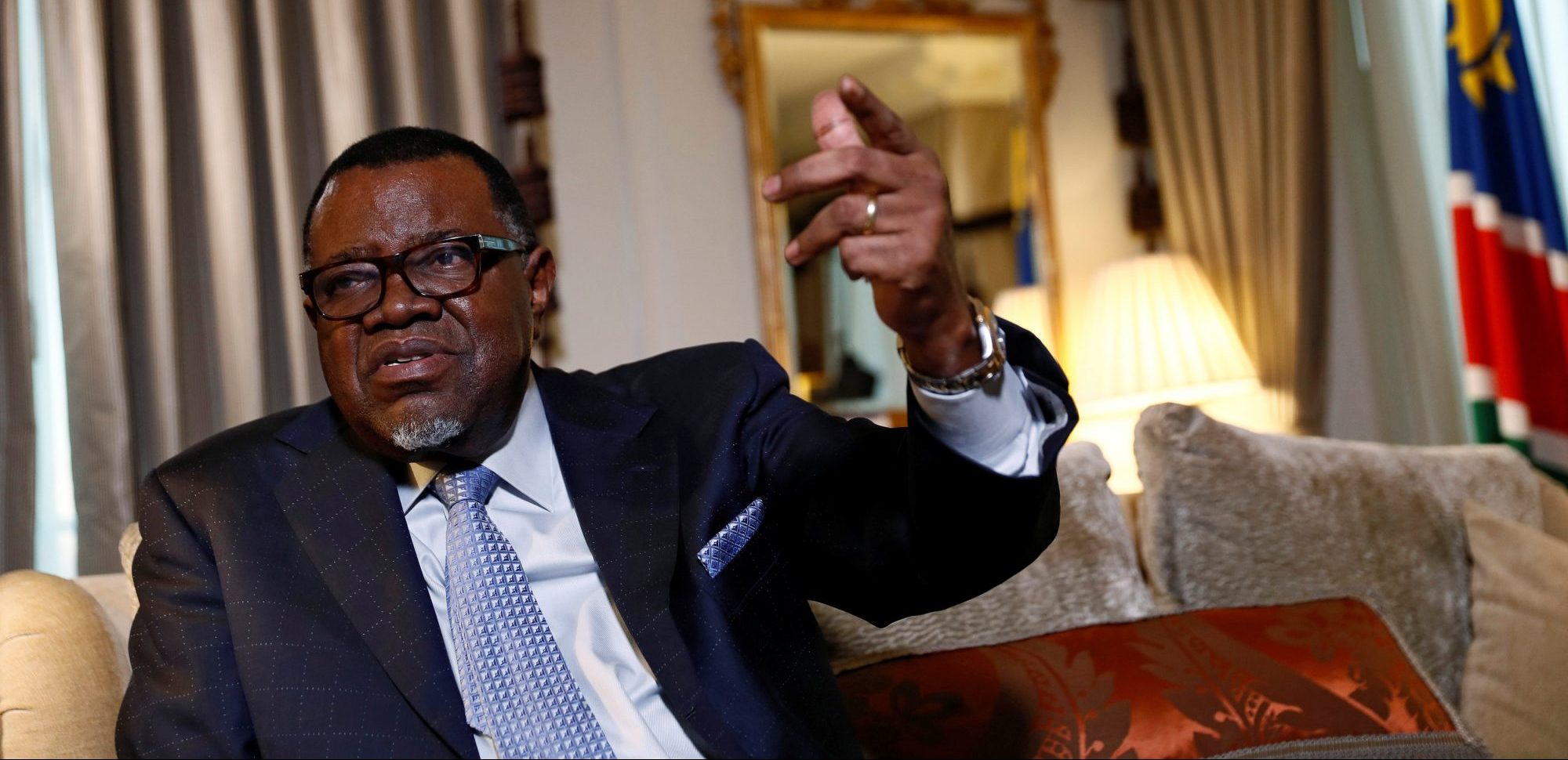 Namibian president caught in fresh fishing corruption allegations