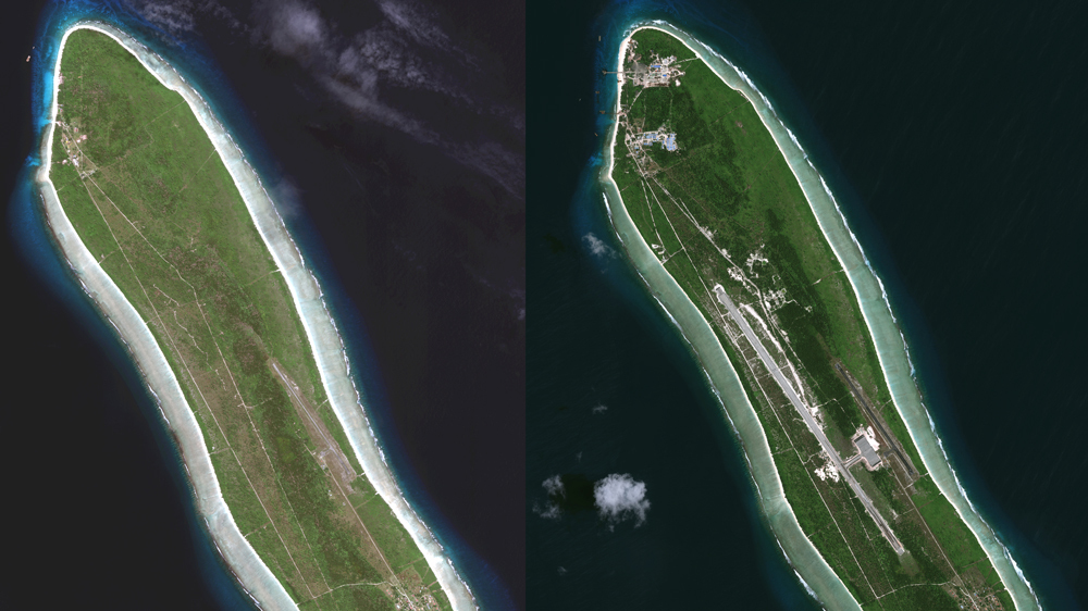 Why is India building a military base on Agaléga island?