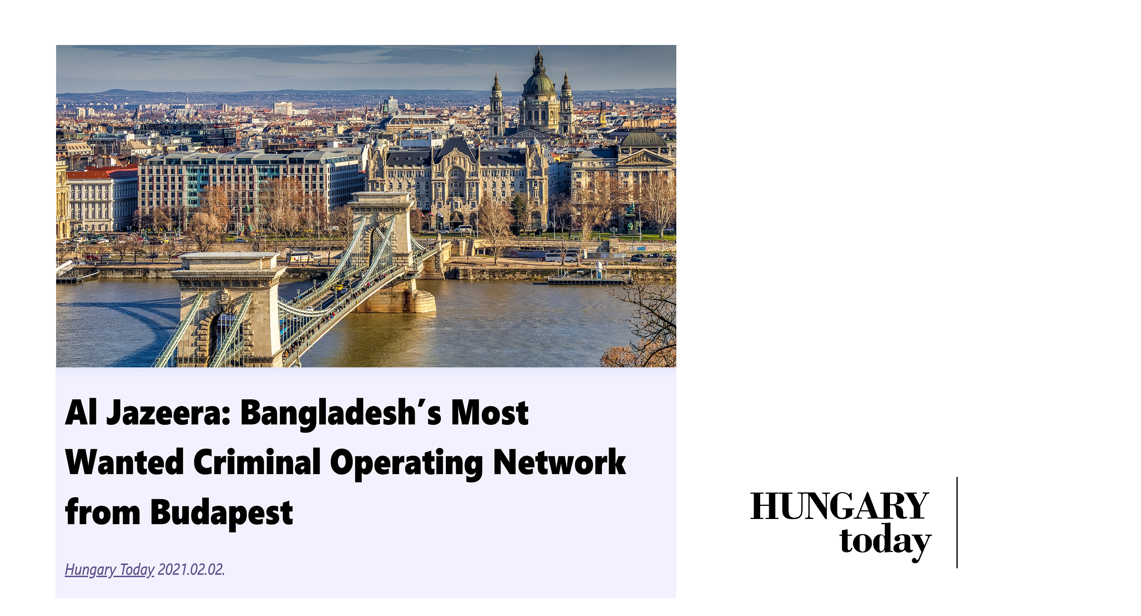 Bangladesh’s Most Wanted Criminal Operating Network from Budapest